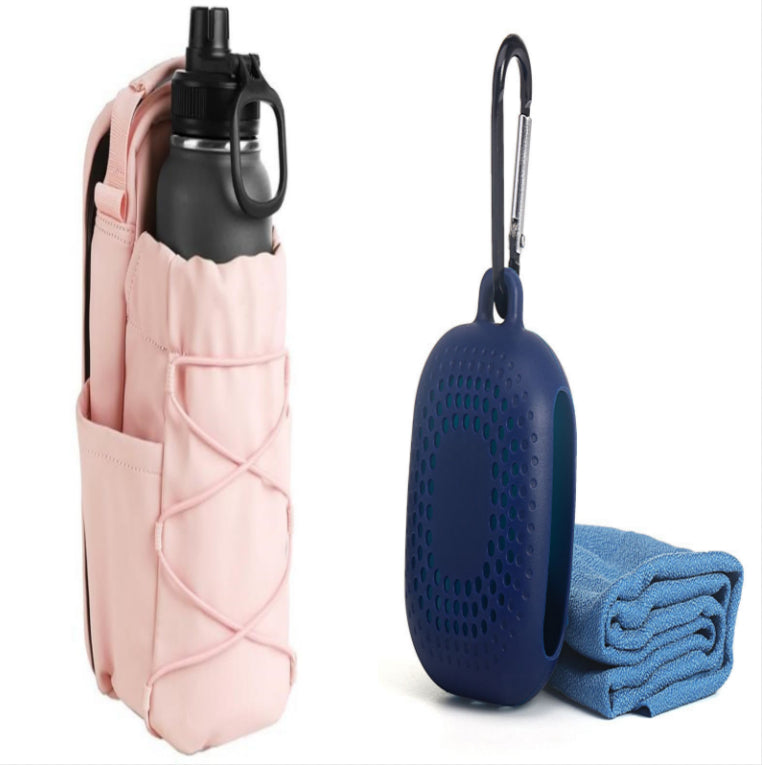 Magnetic Gym Bottle Holder – Hands-Free Magnetic Water Bottle Sling