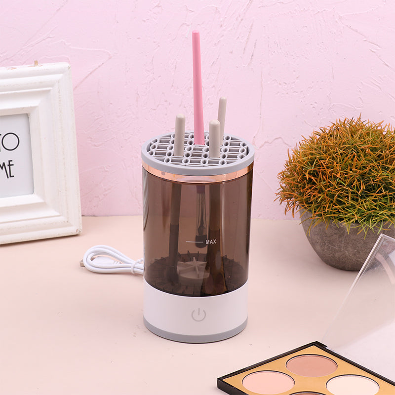 Portable Electric Makeup Brush Cleaner – USB Automatic Cleaning Machine