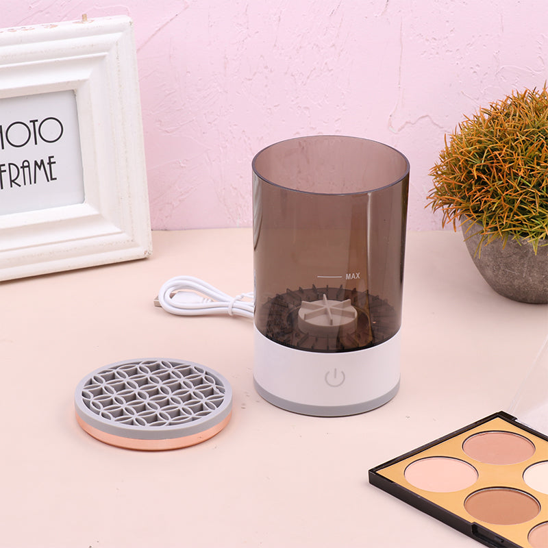 Portable Electric Makeup Brush Cleaner – USB Automatic Cleaning Machine