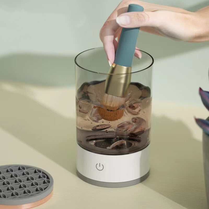 Portable Electric Makeup Brush Cleaner – USB Automatic Cleaning Machine