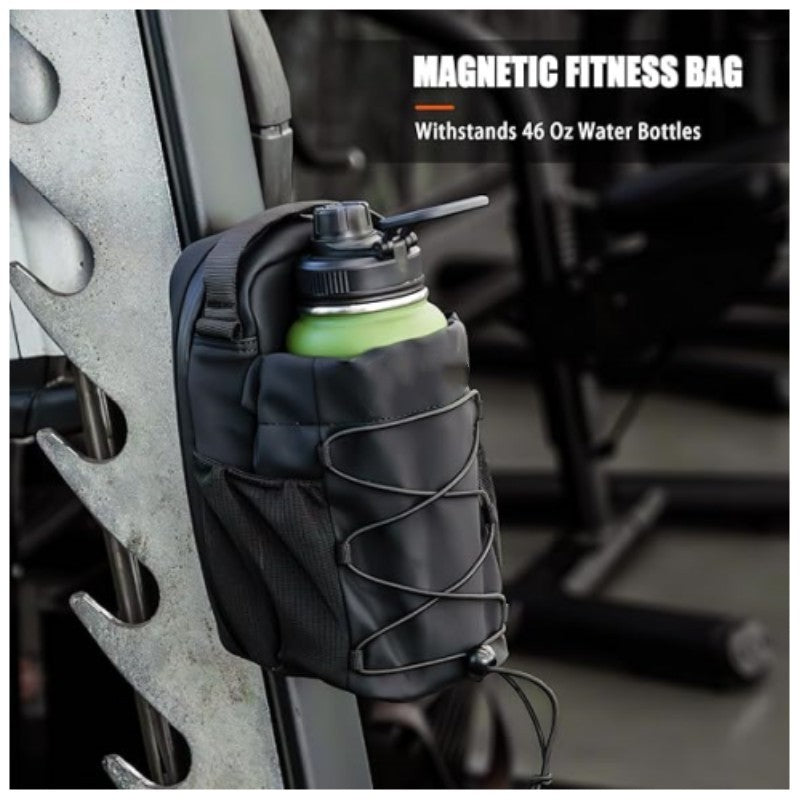 Magnetic Gym Bottle Holder – Hands-Free Magnetic Water Bottle Sling