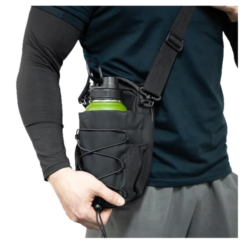 Magnetic Gym Bottle Holder – Hands-Free Magnetic Water Bottle Sling