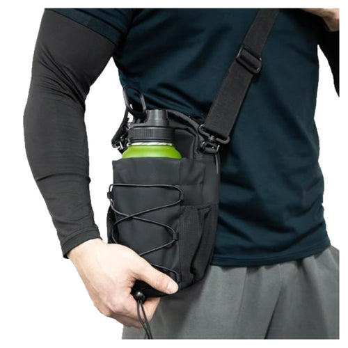 Magnetic Gym Bottle Holder – Hands-Free Magnetic Water Bottle Sling