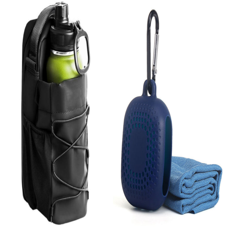 Magnetic Gym Bottle Holder – Hands-Free Magnetic Water Bottle Sling